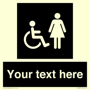 Custom information: black panel disabled and female